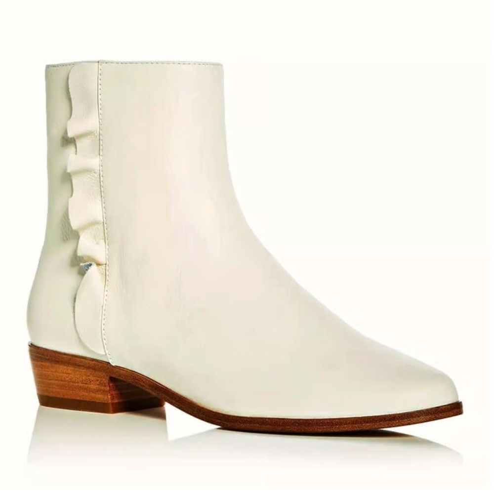 EUC JOIE IVORY BOOTS 40/9
